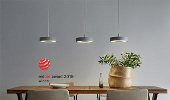 JWdesign Indoor Lighting 2018 Red Dot Award winner